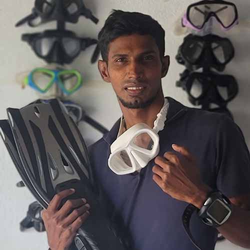 Team Member of Go Dive Mirissa