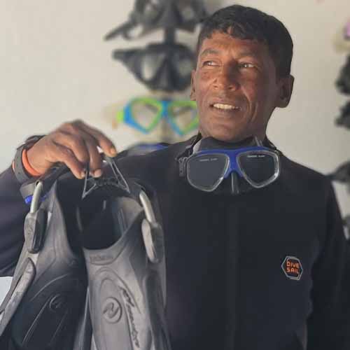 Team Member of Go Dive Mirissa